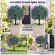 thumbnail image 5 of Arbusto artificial de lavanda XUXDUHY 64 cm, pack de 2, resistente a UV, 5 of 7