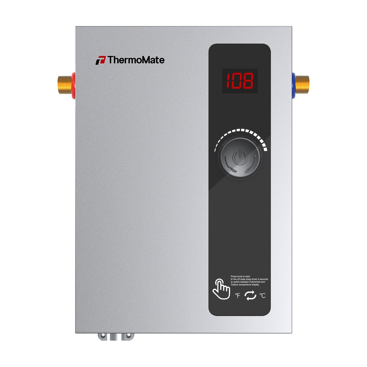 Calentador De Agua Sin Tanque Eléctrico Thermomate 11kw 240v