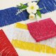 thumbnail image 5 of Uxcell Ribete de Flecos de Lentejuelas, Ribete de Costura de Flecos para Vestido Latino Escenario Rojo 5 Yardas x 6 Pulgadas, 5 of 7