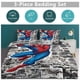 thumbnail image 5 of Spiderman Print Bedding Set Pattern Duvet Cove Set 3 Pieces 1 Quilt Cover And 2 Pillowcases for Women Men Teens, 5 of 5