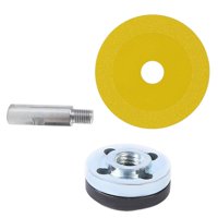 Magideal - Ruedas De Corte De 100 Mm Disco Disco De Corte De Vidrio Para Azulejos Vidrio Cerámico Amarillo