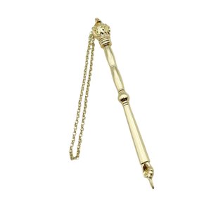 Magideal - Puntero Bíblico, Herramienta De Lectura Bíblica, Puntero Yad Torá, Puntero De Mano Para Lectura De La Torá, Inauguración De La Casa, Mujeres, Hombres, Cabeza De Corona Dorada