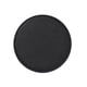 thumbnail image 1 of XmhyTop Juego de 4 Posavasos Redondos de Piel Suave con Costura Decorativa, Ideal para Tazas, Mesas de Madera y Decoración Hogar, 4 Pulgadas, Negro, 1 of 5