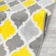 thumbnail image 3 of Alfombra Pasillo 14x14 cm Polipropileno Amarillo Antideslizante, 3 of 3