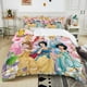 thumbnail image 1 of Princesses Printed 3PC Bedding Set Duvet Cover Bed Quilt Cover Bedroom Decor Children Birthday Gift Full Size Girls Gifts Bed Sheets, 1 of 5