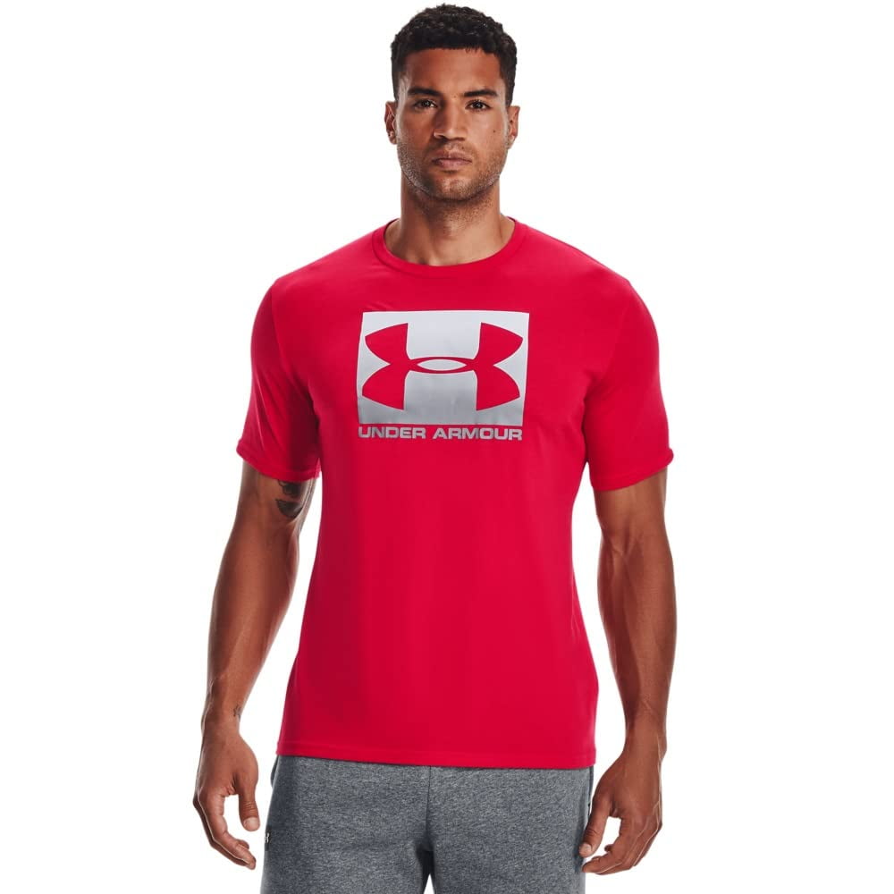 Camiseta Boxed Sportstyle Under Armour Para Hombre Roja/acero