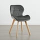 thumbnail image 2 of Pack 4 Sillas Rubik Velvet Gris | Elegancia y Confort, 2 of 3