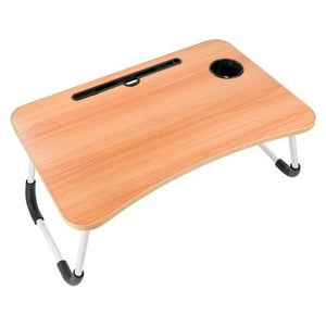 Importclick - Bandeja Mesa Madera Para Notebook Con Posa Vaso Café