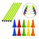 thumbnail image 1 of Set de 10 Conos 48 cm con Orificios + 5 Bastones de 100 cm, 1 of 5