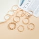 thumbnail image 4 of Hot Selling Metal Hollow Round Opening Rings Set, 4 of 4
