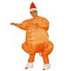 thumbnail image 3 of Disfraz De Disfraces Para Adultos De Pavo De Navidad Inflable, Traje De Noche De Despedida, 3 of 3