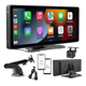 thumbnail image 1 of "Estéreo Para Carplay Belug Android Auto Inalámbrico Coche Negro ", 1 of 5