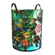 thumbnail image 2 of The Legend of Zelda Cesta de lavandería de gran capacidad redonda con asa, bolsa para ropa sucia plegable, almacenamiento para dormitorio, baño y lavadero 44x35 cm, 2 of 6