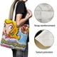 thumbnail image 3 of Princesa Peach Bolso de tela con estampado de lienzo para mujer, bolsa de compras reutilizable y estética, con cremallera interior, regalo para mujer, 35 × 40 cm., 3 of 6