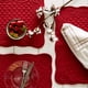 thumbnail image 3 of Juego de manteles individuales DII Quilted Farmhouse Collection Cranberry, 6 piezas, 3 of 7