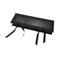 Bothyi - Caja De Flores Vacía Con Forma De Letra Para Mamá, Caja De Flores Para Mamá Rellenable Para Regalo De Cumpleaños, Color Negro