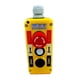 thumbnail image 1 of Interruptor de botón pulsador de control remoto de grúa eléctrica Línea de interruptor de botón pulsador de polipasto eléctrico 2 llaves, 1 of 5