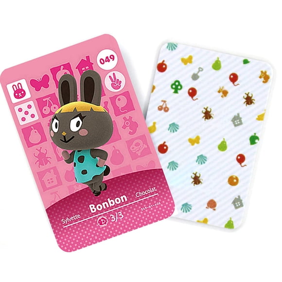 Tarjetas personalizadas NFC Bonbon No. 49 Animals, impermeables con chip NFC