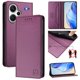 thumbnail image 1 of Funda Billetera con Soporte para Xiaomi Redmi Note 13 Pro Plus 5G Bloqueo RFID Plegable Violeta, 1 of 6