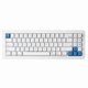 thumbnail image 1 of Teclado Apos WhiteFox Eclipse Inalámbrico USB‑C/BT RGB, 1 of 8