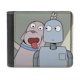thumbnail image 1 of Robot Dreams Cartera de Cuero PU para Hombres, Tarjetero Bifold Delgado, Cartera Minimalista de Cuero Sintético Suave, 1 of 6