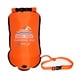thumbnail image 1 of Boya de natación inflable, bolsa de almacenamiento de alta visibilidad, flotador de natación para entrenamiento, navegación, rafting en aguas abiertas Naranja, 1 of 5