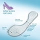 thumbnail image 5 of Plantillas Amope GelActiv para zapatos abiertos para mujer, talla 5-10, 5 of 9