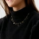 thumbnail image 2 of Collar con Circones, Rayos y Corazones de Plata 925 enchapado en Oro 18k, 2 of 2