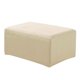 thumbnail image 5 of Funda Elástica Para Puf Otomano, Reposapiés, Funda Protectora Para Taburete, Color Beige, 5 of 5