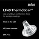 thumbnail image 2 of Filtros de lentes Braun ThermoScan para termómetro de oído, 40 unidades, 2 of 5