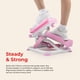 thumbnail image 4 of Mini Stepper Sunny Health & Fitness Compact Rosa, 4 of 6