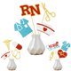 thumbnail image 2 of Centro de mesa de fiesta C L Cooper Life Nurse Theme (28 unidades), 2 of 8