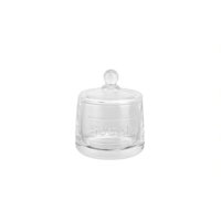 Azucarero Emboss Vidrio 10.3X9.1 Cm 1 Pieza Transparente 1 Un Mainstays