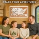 thumbnail image 5 of Mapa de Viaje de TWO DREAMERS EE. UU. con Chinchetas y Pegatinas, 5 of 9