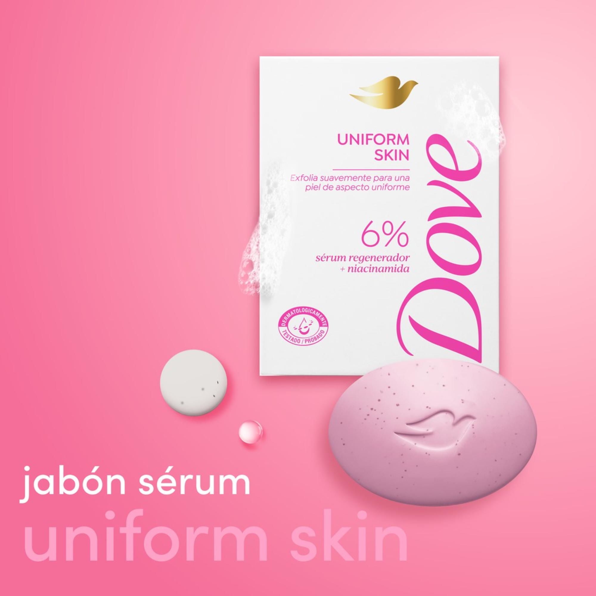 Dove Jabón Barra Tono Uniforme 135 Gr