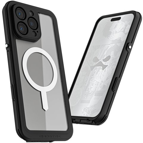 Funda Ghostek Nautical Slim Negra Para Iphone 16 Pro Max