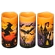 thumbnail image 1 of Velas DRomance LED con temporizador 8 cm × 15 cm – Pack de 3, 1 of 9