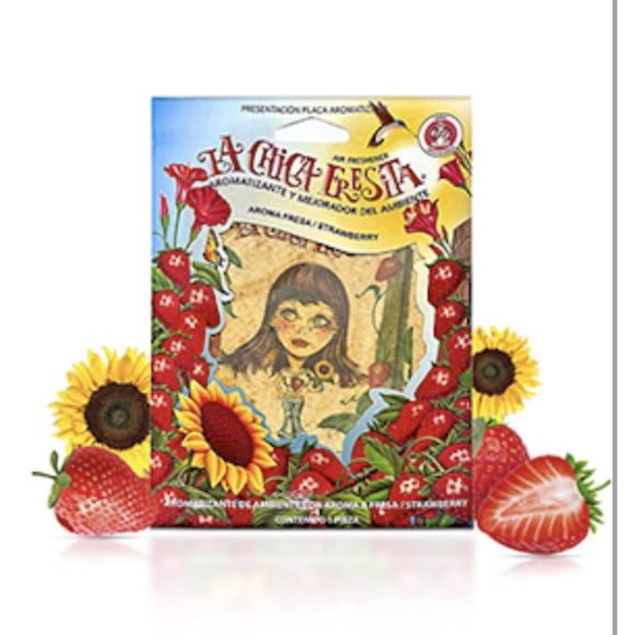 Ambientadores V-Spec La Chica Fresita Fresa 25 piezas
