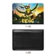 thumbnail image 3 of Epic Porta Pasaporte Y Cartera De Viaje Premium De Cuero Pu Funda De Pasaporte Bloqueo Rfid Con Ranuras Para Tarjetas De Crédito Estuche Para Libro De Pasaporte Para Familia 10cm × 15cm, 3 of 6