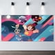 thumbnail image 2 of Steven Universe Fondo Temático Pancarta Suministros de Decoración para Fiesta de Cumpleaños, Decoración de Fondo de Fiesta Personalizado,150x90cm, 2 of 6