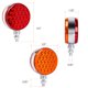 thumbnail image 3 of Luz para guardabarros OGATOO 10 cm 48 LED Rojo/Ámbar 12 V (2 unidades), 3 of 7
