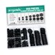 thumbnail image 1 of Kit de ojales de goma Gysxrda, paquete de 200 unidades, 7 tamaños para cableado, 1 of 8