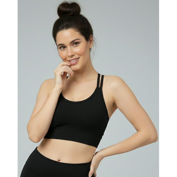 Peto Deportivo Mujer Diseño Espalda Cruzada