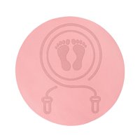 Magideal - Colchoneta Para Saltar De Fitness Colchoneta Redonda Protección Antideslizante Para Aislamiento Acústico Colchonetas De Entrenamiento A , Rosado