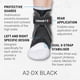 thumbnail image 3 of Zamst A2DX Sports Ankle Brace with Protective Guards For Hi, 3 of 3