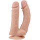 thumbnail image 1 of V9-8.66-Inch Double Silicona Alfombraerial Female Realistic Classic Hands-Free Suction Cup Herramienta para mujeres and Couples Beginners, 1 of 1