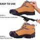 thumbnail image 2 of Clavos para zapatos, garras para zapatos, crampones para zapatos en invierno con un paquete de 15 clavos de nieve de repuesto, 2 of 7