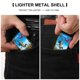 thumbnail image 3 of La vida salvaje-theme Copper Metal Lighter Shell, Premium Replacement Refillable Lighter Case with Durable Metal Construction, Compatible with Zippo and Most Standard Lighter Models, 3 of 6