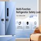 thumbnail image 3 of Traba de seguridad para refrigerador, 2 unidades y 4 llaves, 3 of 3