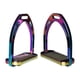 thumbnail image 3 of 2 Piezas De Estribos Para Silla De Montar, Sólidos Y Brillantes, Suministros Ecuestres Para Entrenamiento De Adultos, Multicolor, 3 of 5